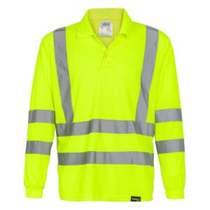 Polera Polo DryFit Manga Larga Hombre