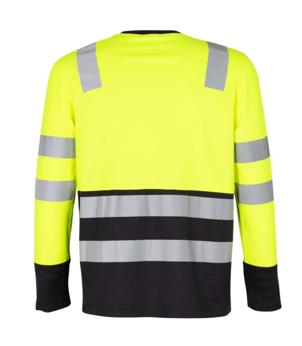 Polera Hibrida Hi-Vis Bi Color Manga Larga Hombre - Imagen 3