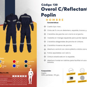Overol Poplin