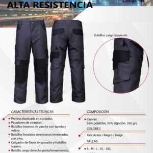Pantalon MTX bicolor Alta resistencia