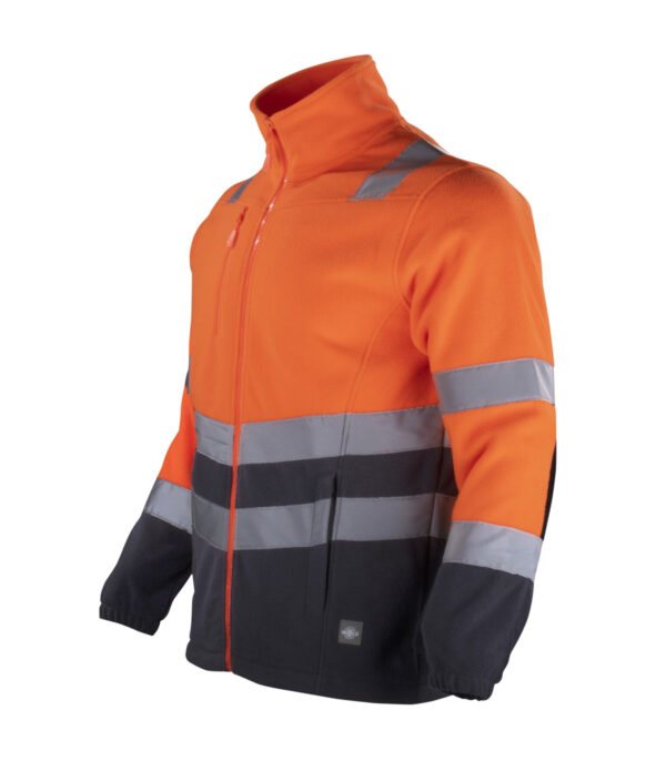 Micropolar Hi-Vis Clase 2 Bi-Color Manga Larga Hombre - Imagen 3