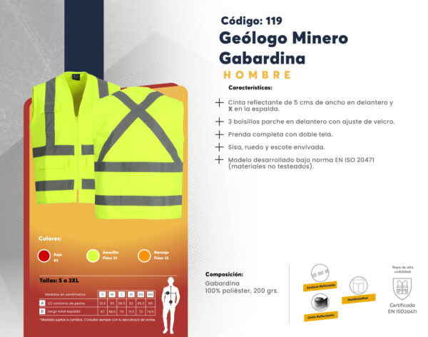 Geólogo Gabardina - Imagen 5