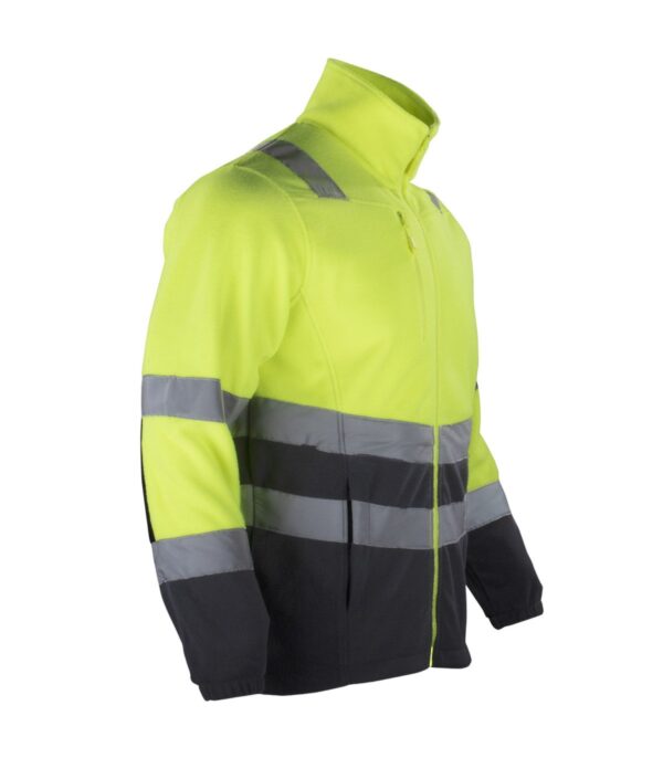 Micropolar Hi-Vis Clase 2 Bi-Color Manga Larga Hombre - Imagen 6