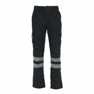 PANTALÓN CARGO POPLIN CON CINTA REFLECTANTE