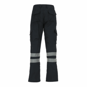 PANTALÓN CARGO POPLIN CON CINTA REFLECTANTE