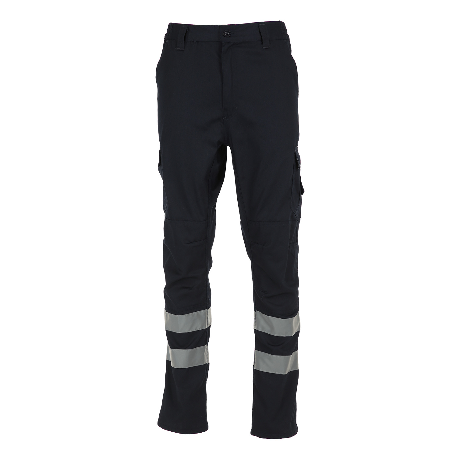 PANTALÓN CARGO GABARDINA CON CINTA REFLECTANTE - Imagen 2