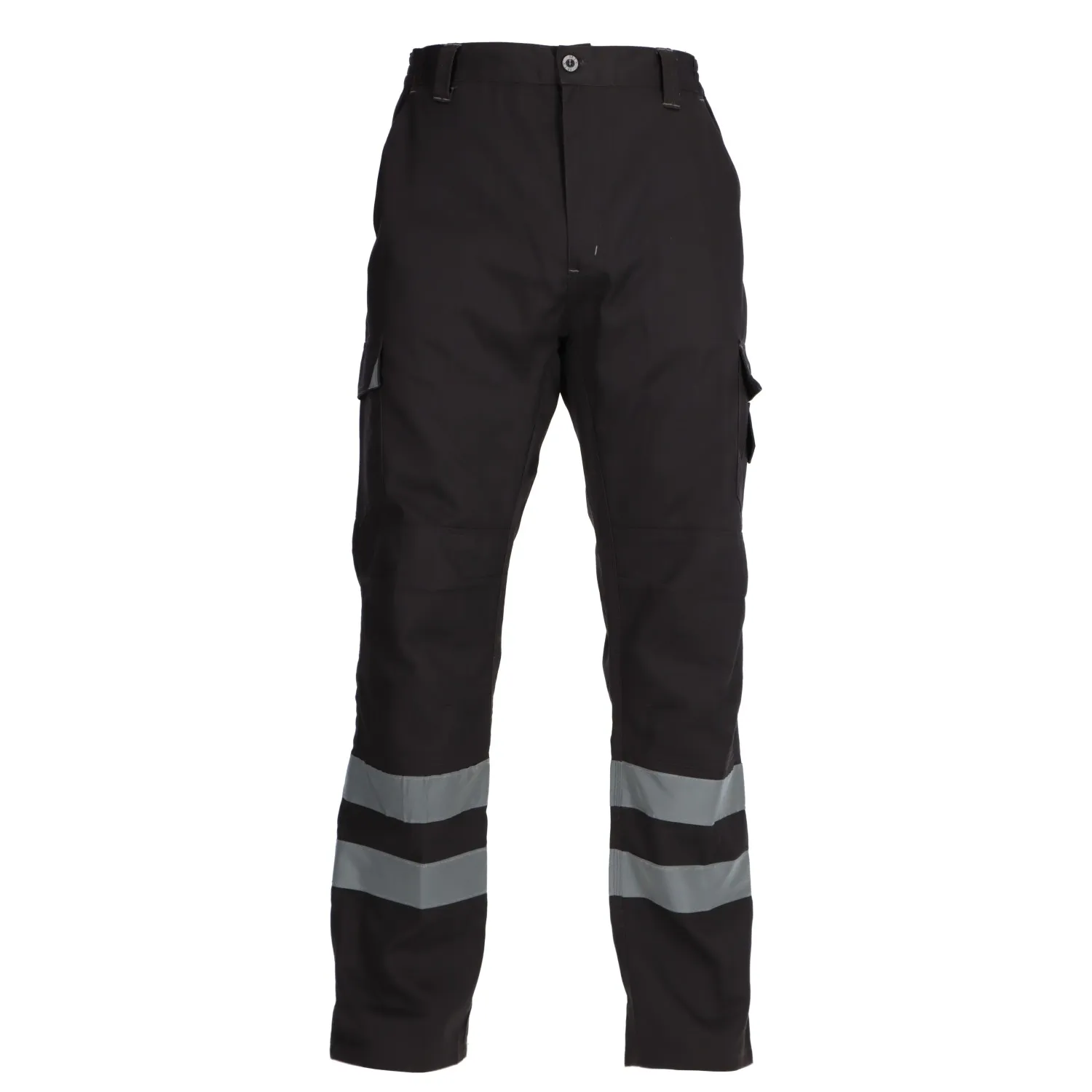 PANTALÓN CARGO GABARDINA CON CINTA REFLECTANTE
