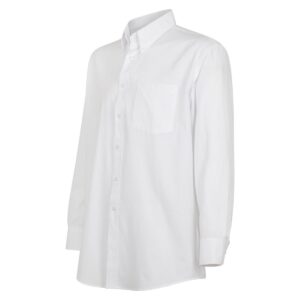 Camisa Oxford Classic Con Bolsillo Manga Larga Hombre