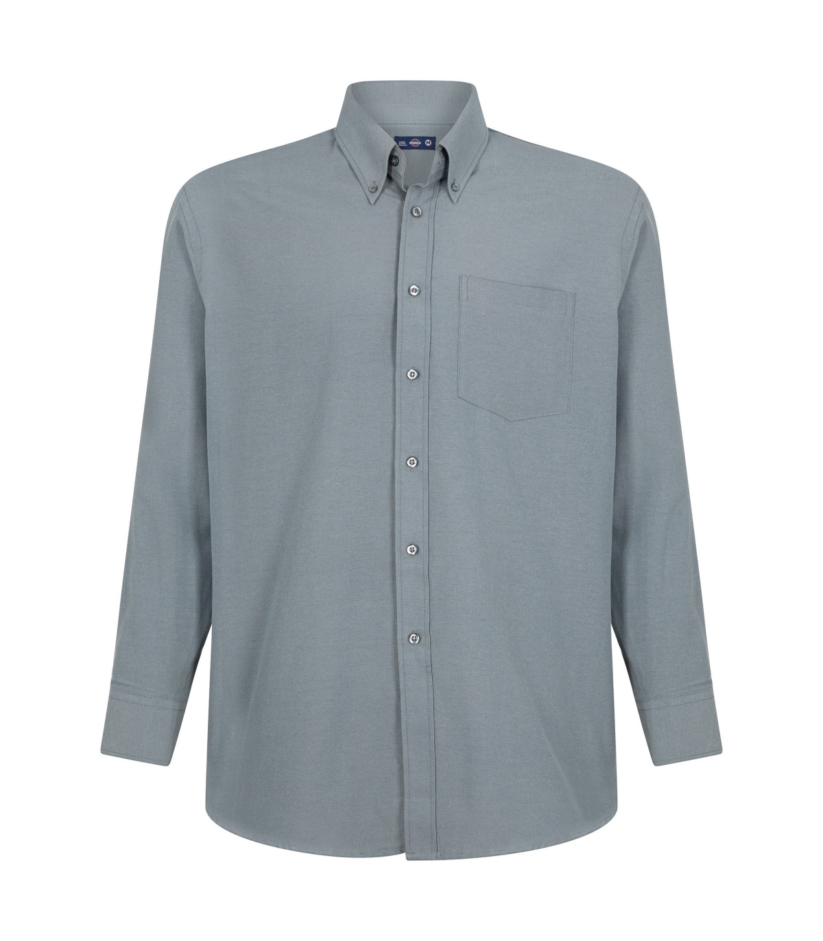Camisa Oxford Classic Con Bolsillo Manga Larga Hombre - Imagen 7